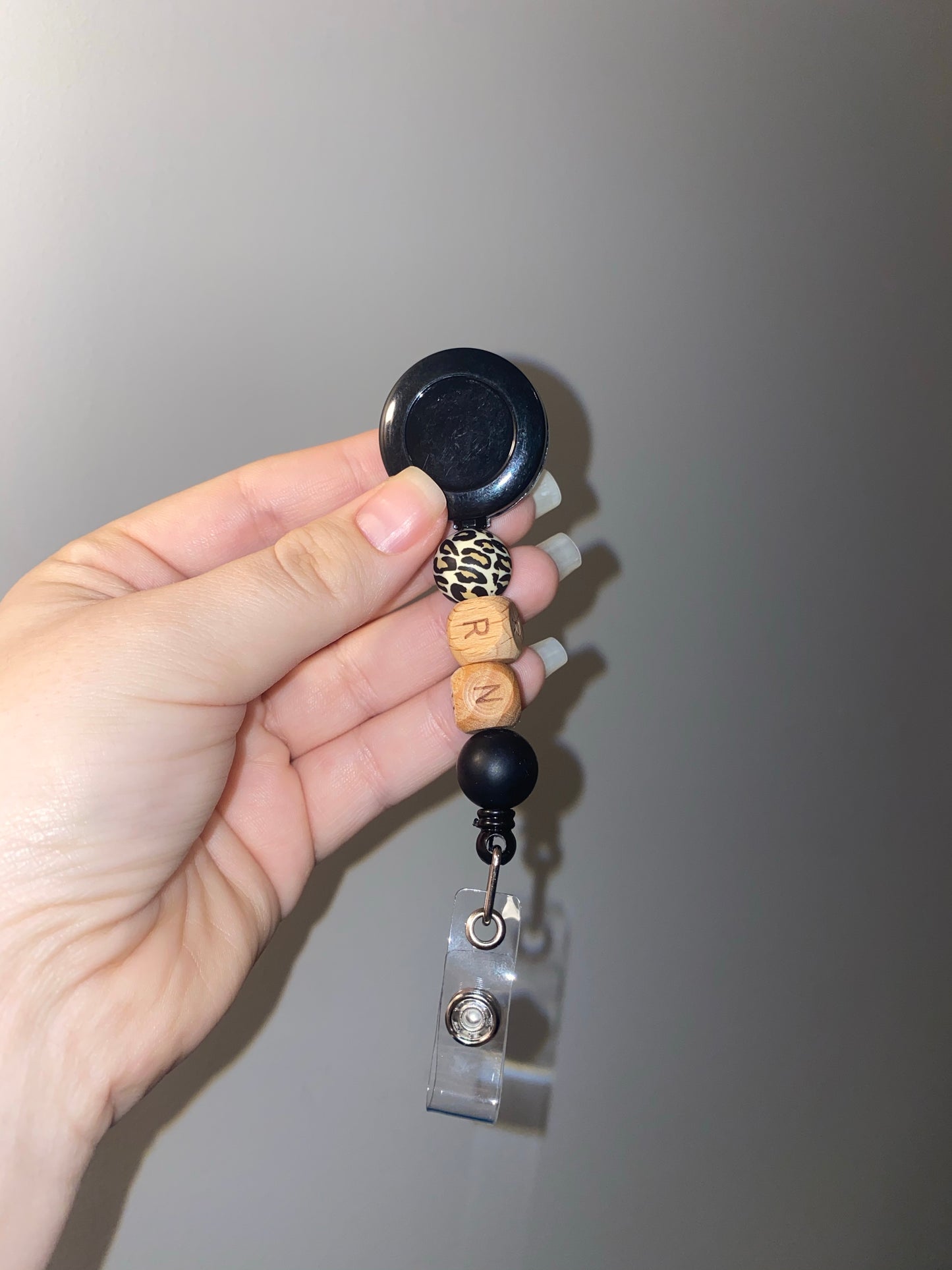 RN Leopard Badge Reel