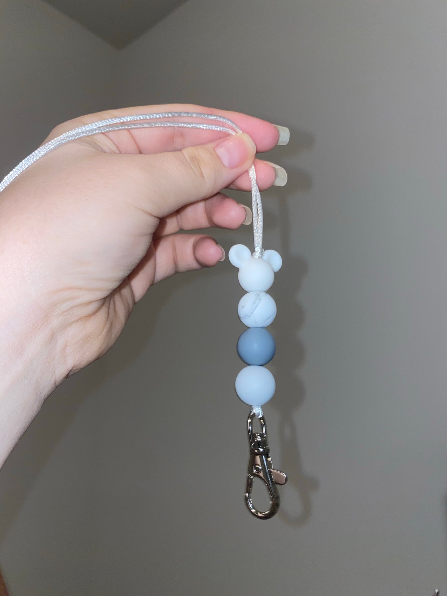 Marble Mouse Lanyard