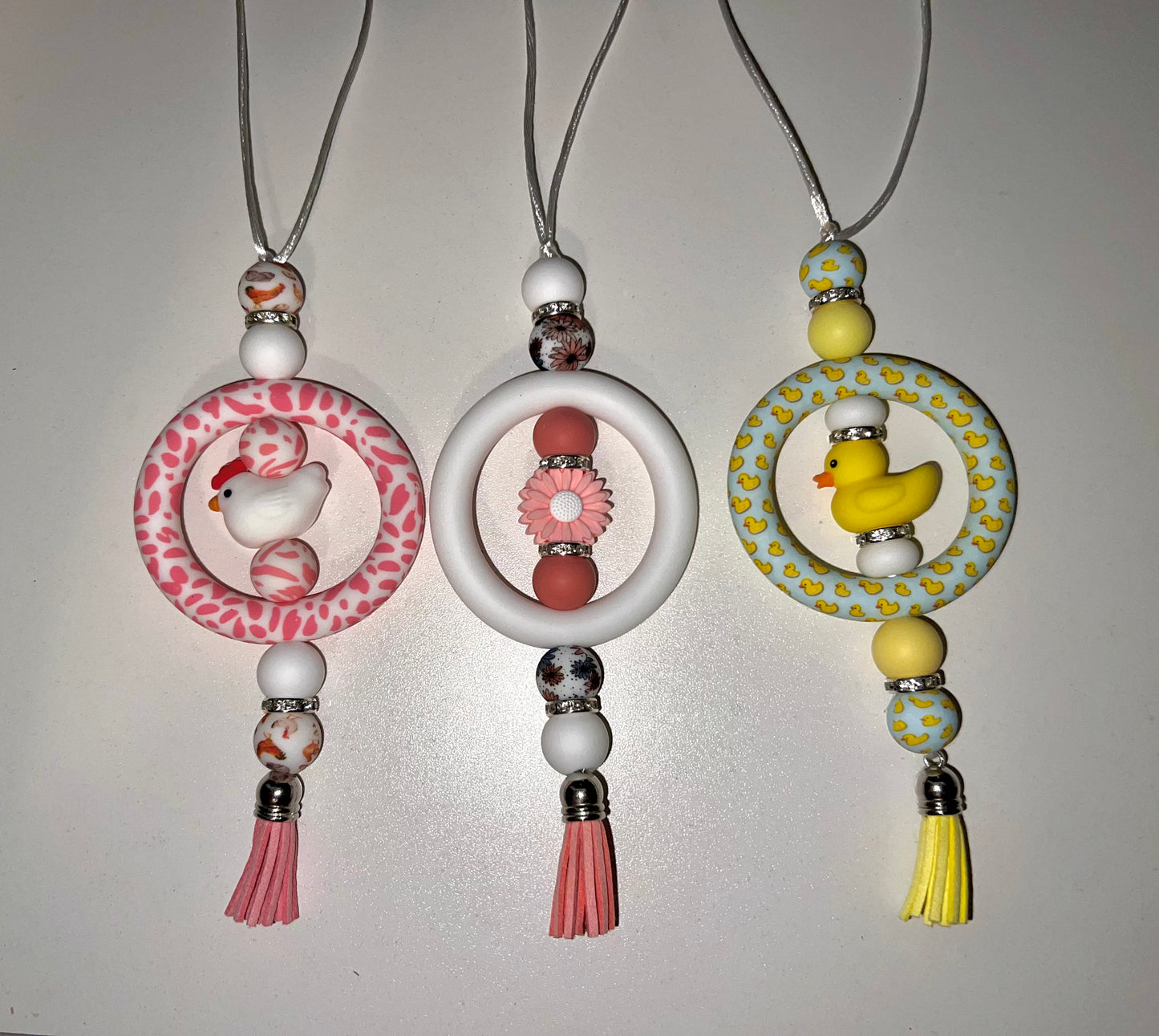 Chicken goes Moo Car Charm