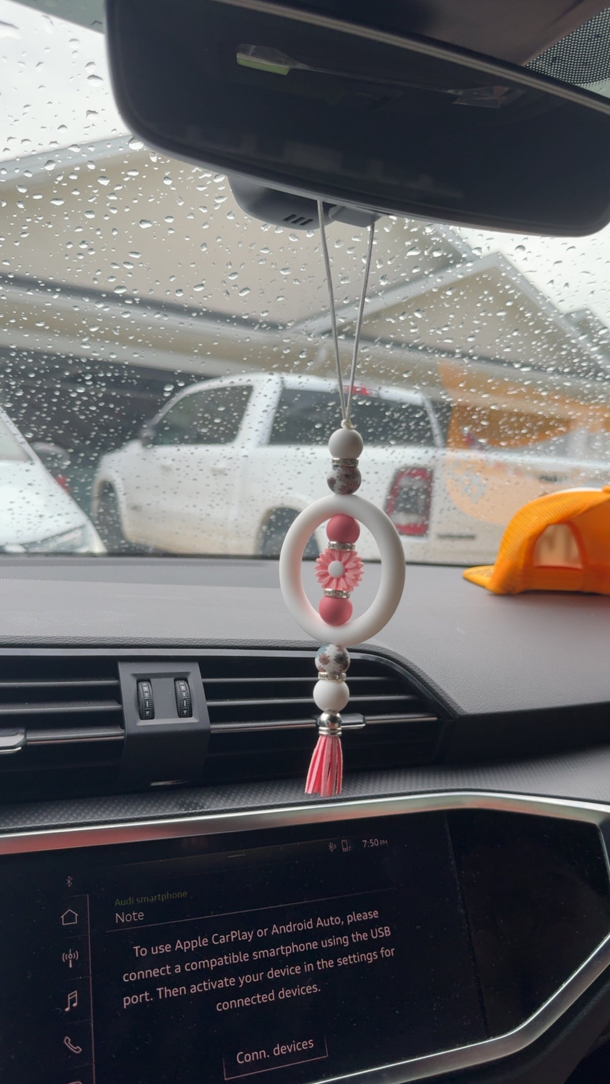 Floral Goddess Car Charm