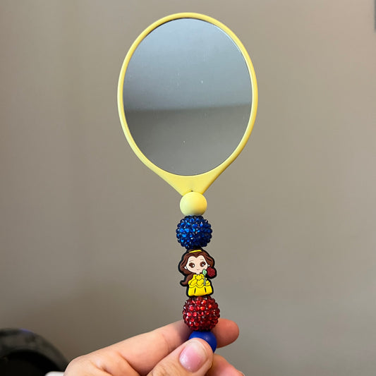Beauty Mirror & Comb Set