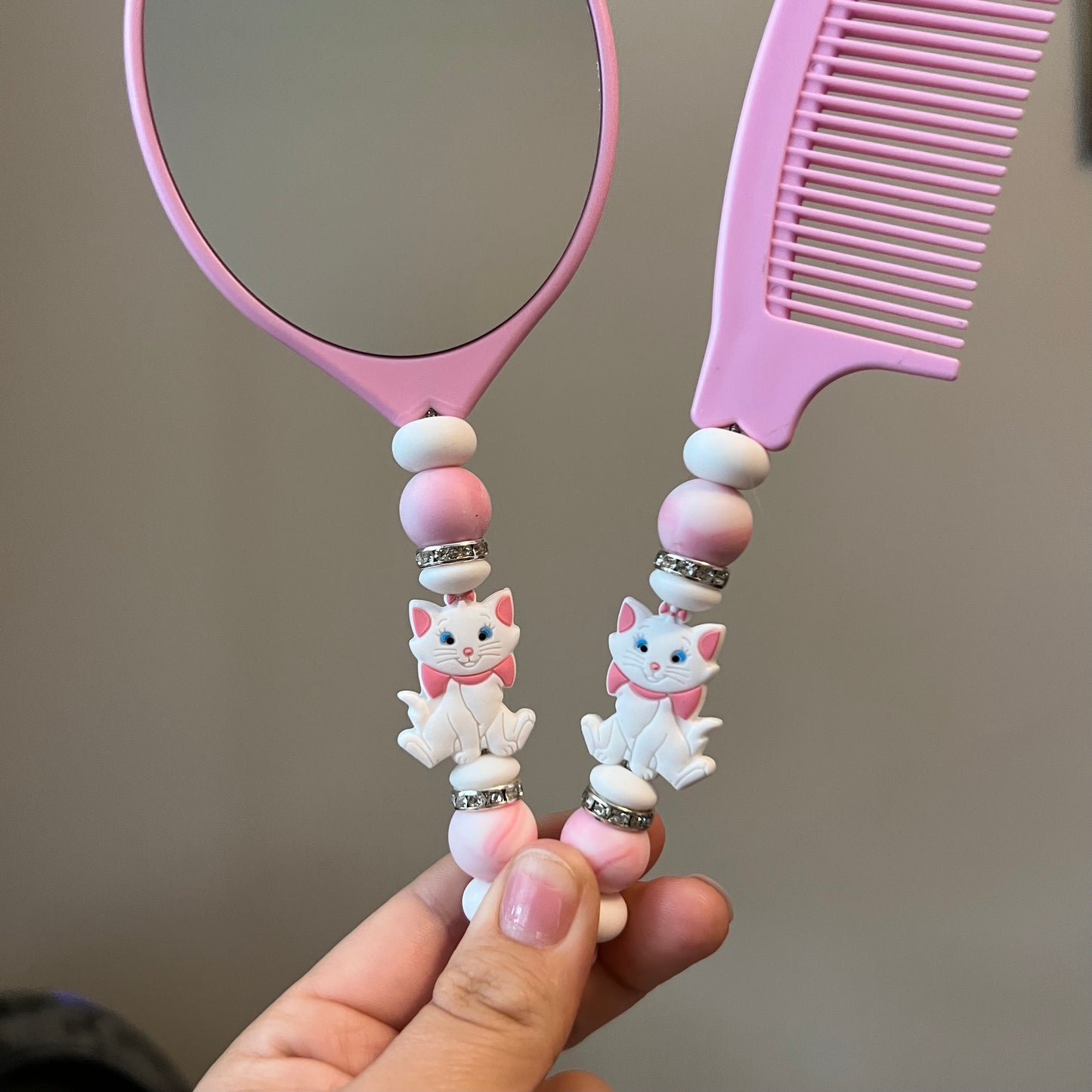 Marie Mirror & Comb Set