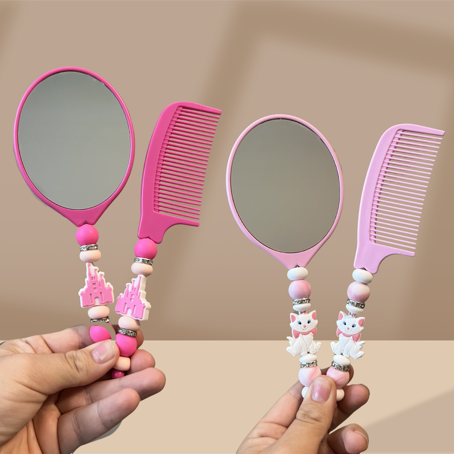 Marie Mirror & Comb Set