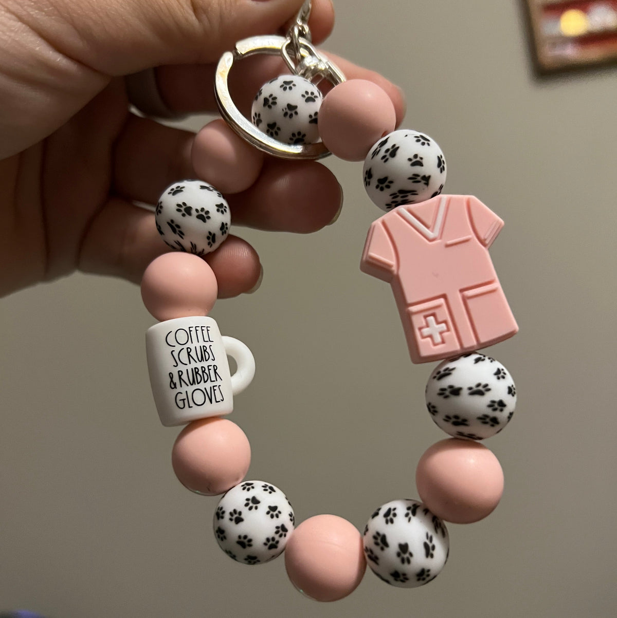 Paws & Scrubs Wristlet