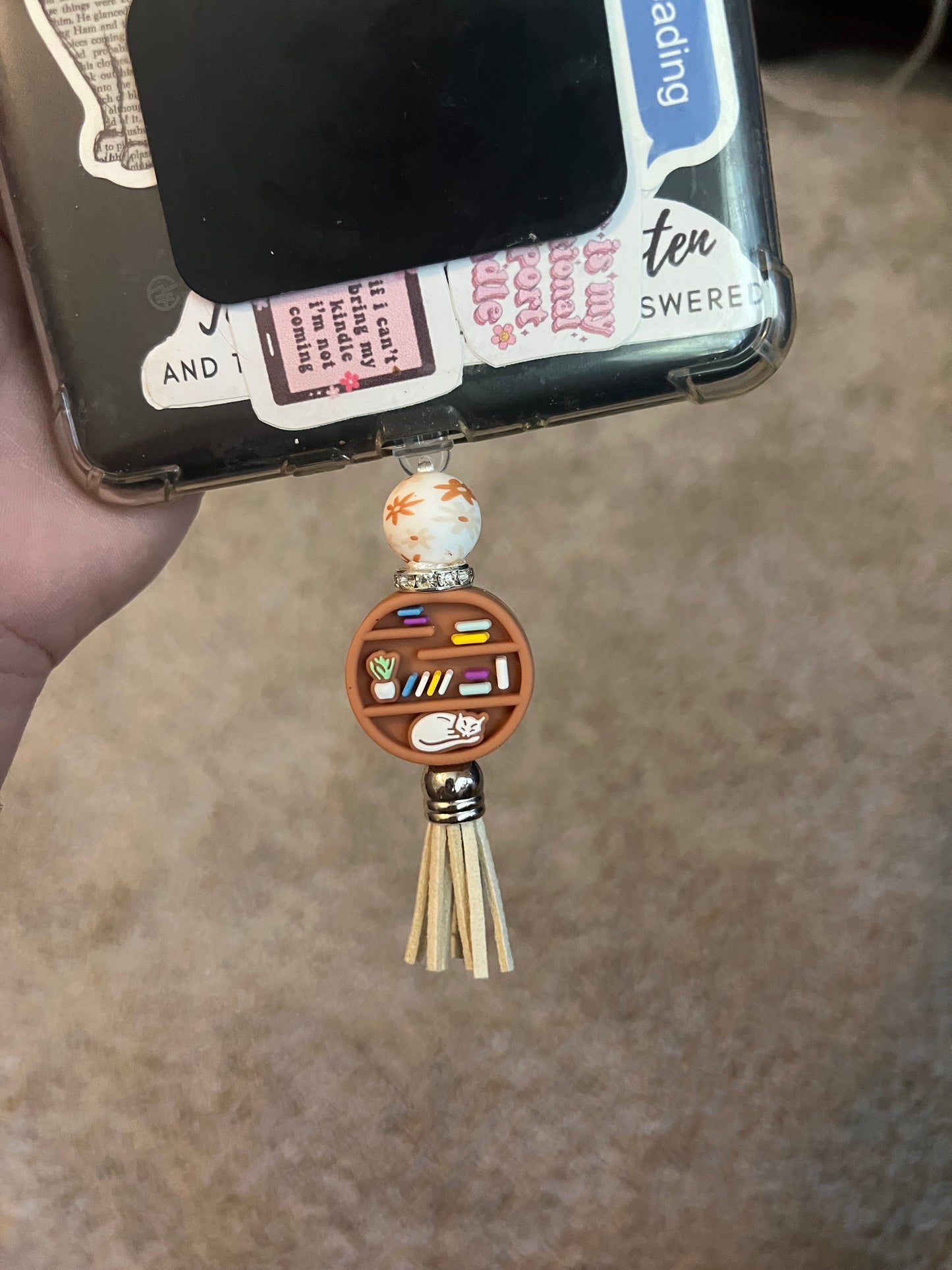Phone/Kindle Charm