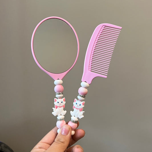 Marie Mirror & Comb Set