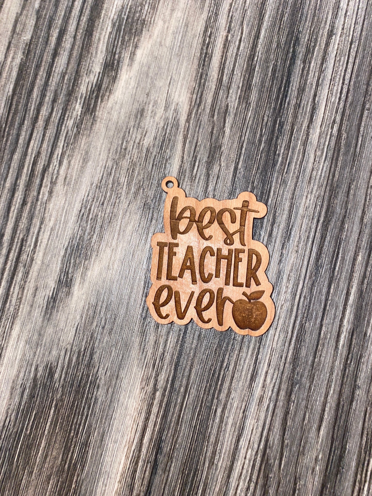 Wooden Keychain Tags