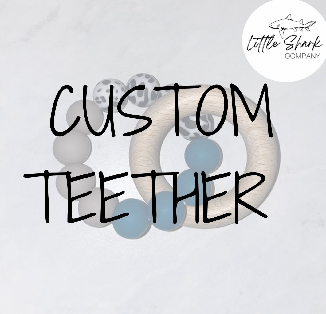 Baby Teether Customizable