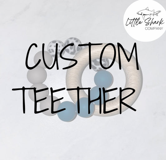 Baby Teether Customizable