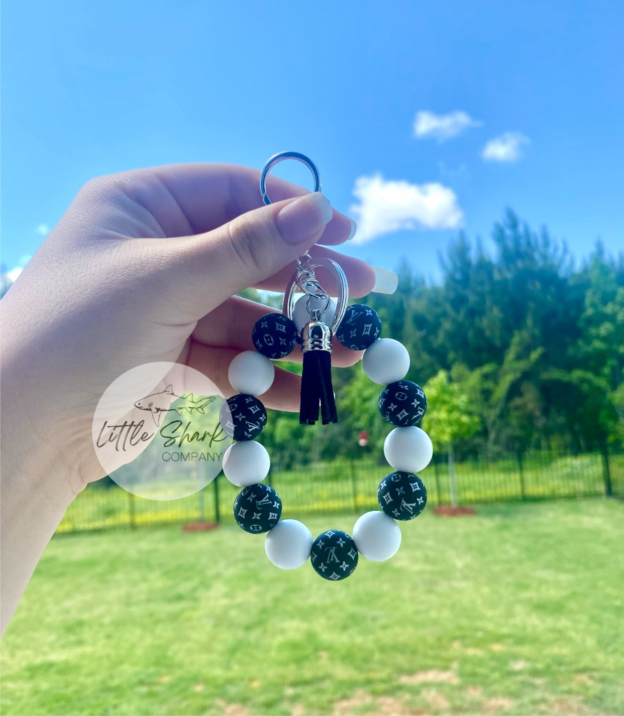 LV Wristlet Keychain