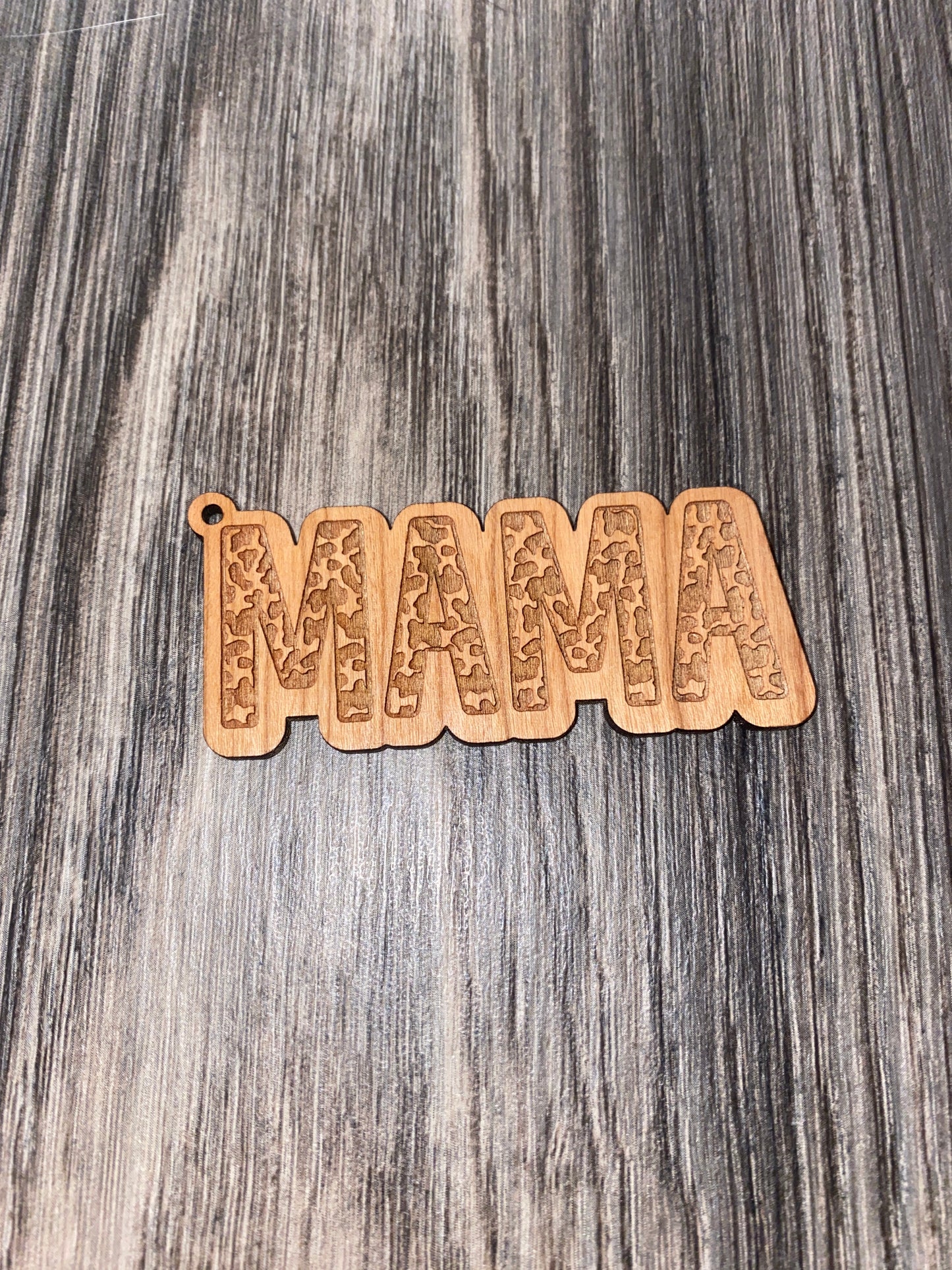 Wooden Keychain Tags