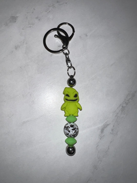Green Oogie Man Keychain