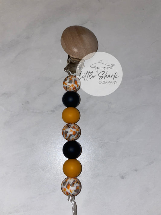 Construction Pacifier Clip