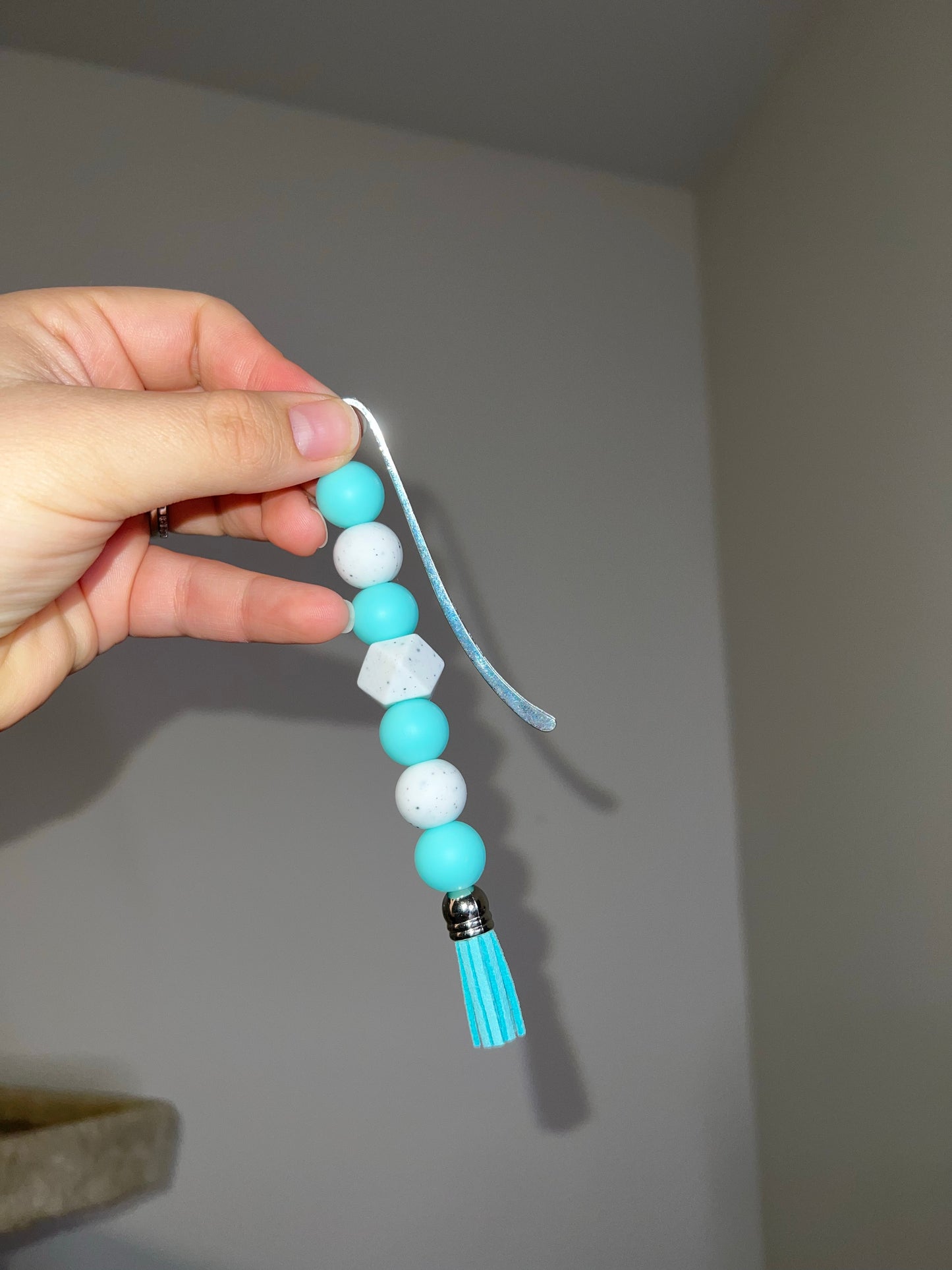 Speckled Sky Tassle Bookmark
