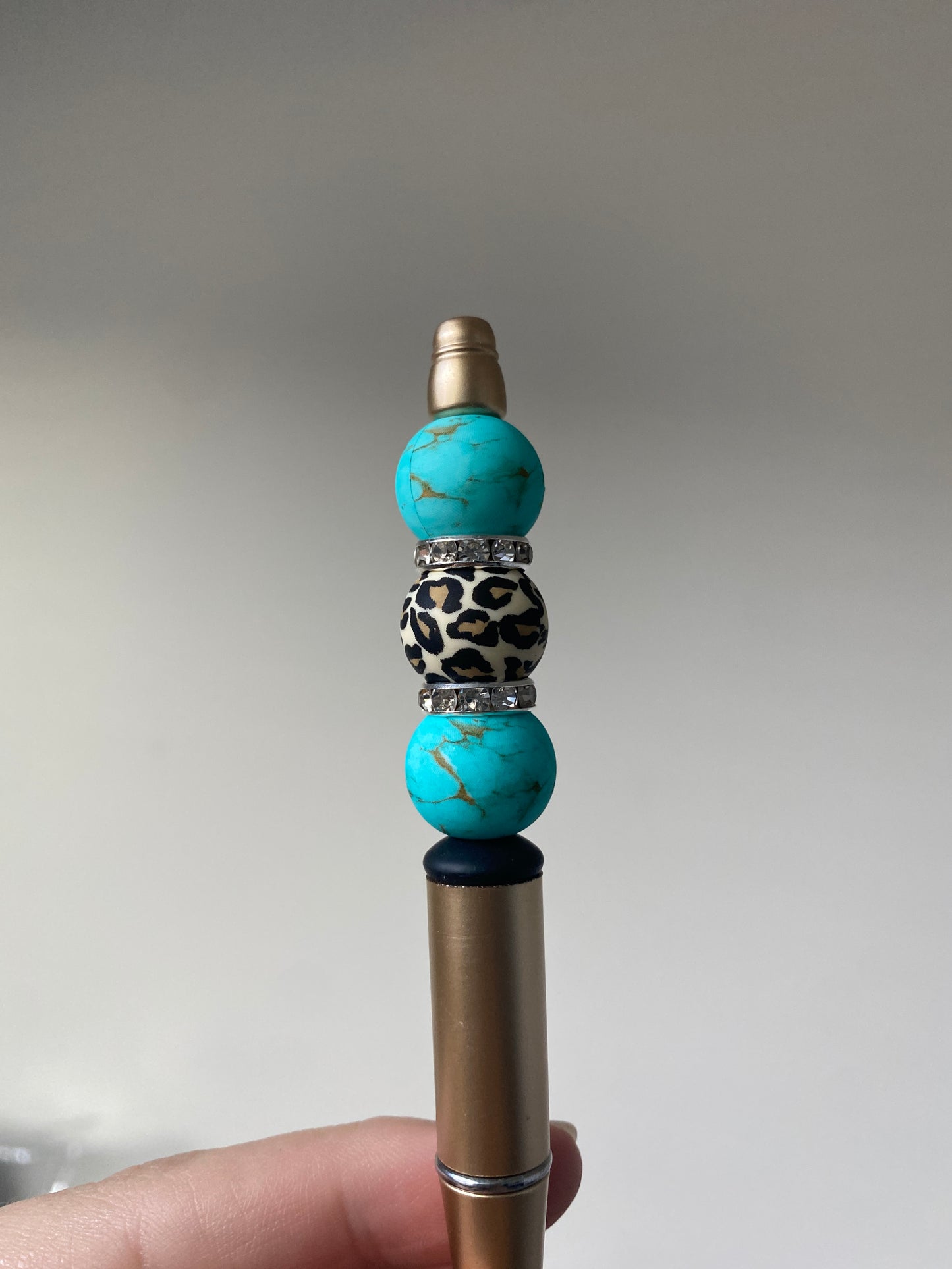 Leopard Stone Pen