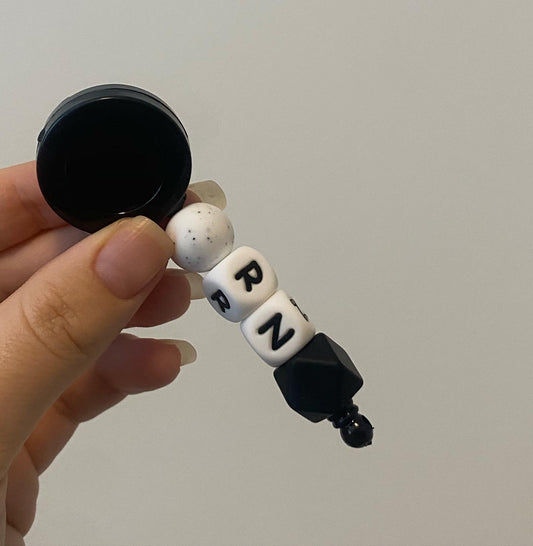 RN Speckled Badge Reel