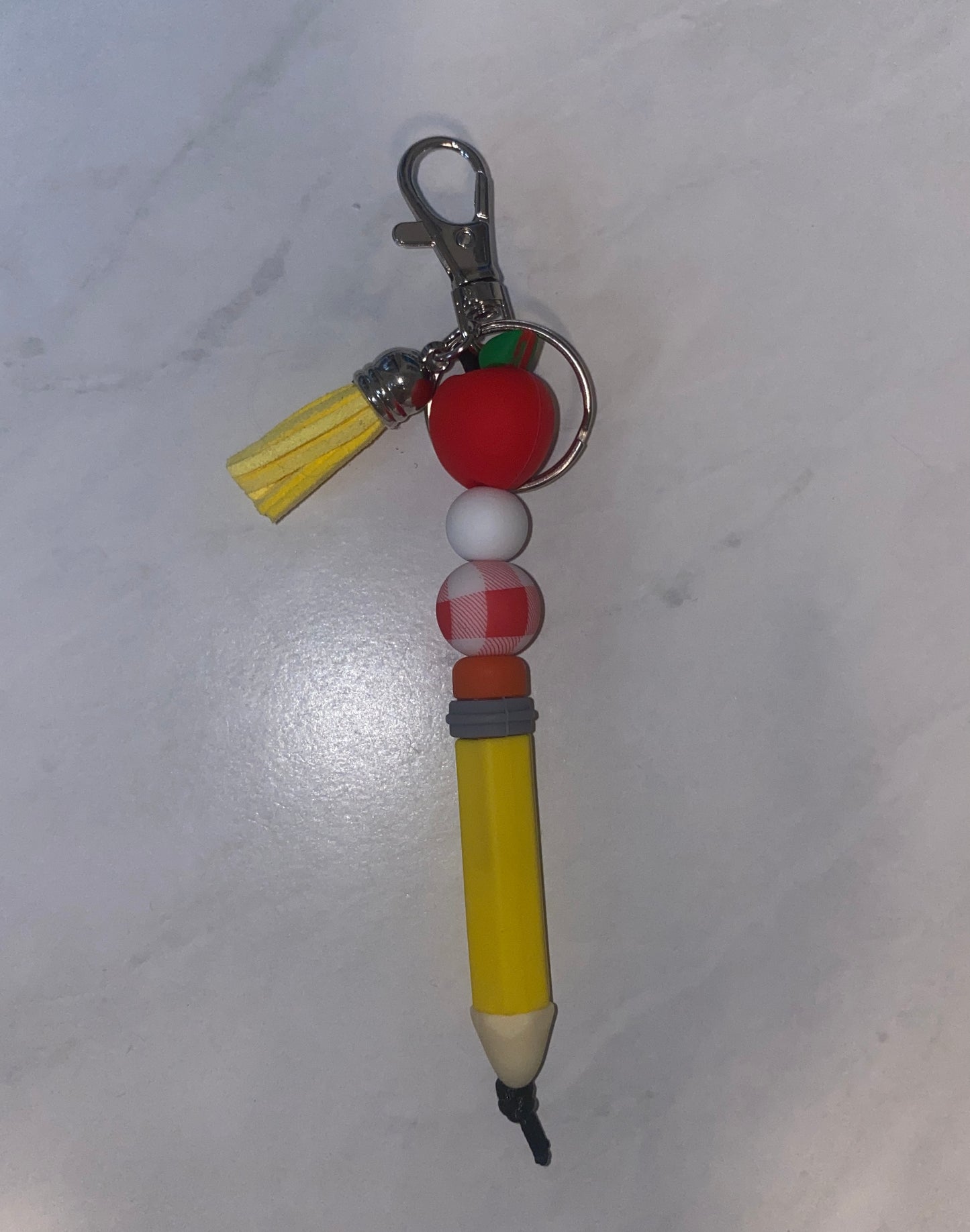 Teachers Apple Pencil Keychain