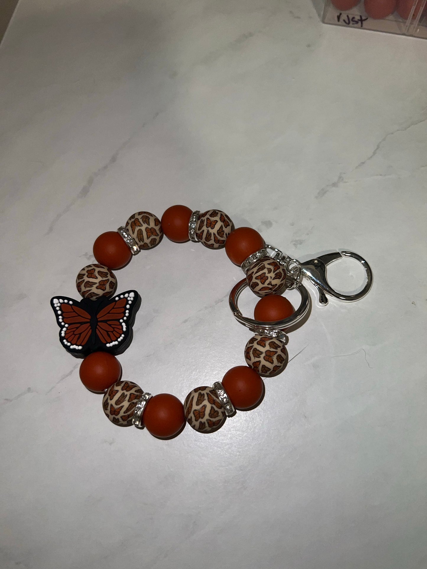 Monarch Butterfly Wristlet