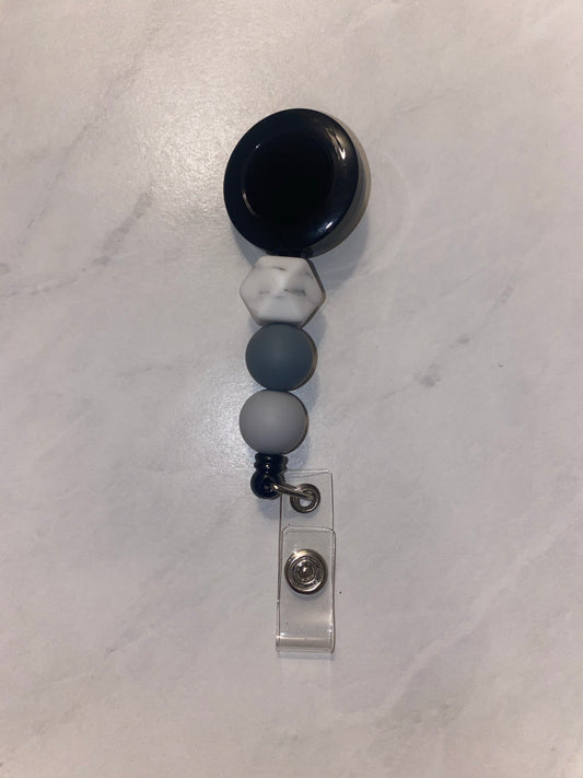 Marble Badge Reel