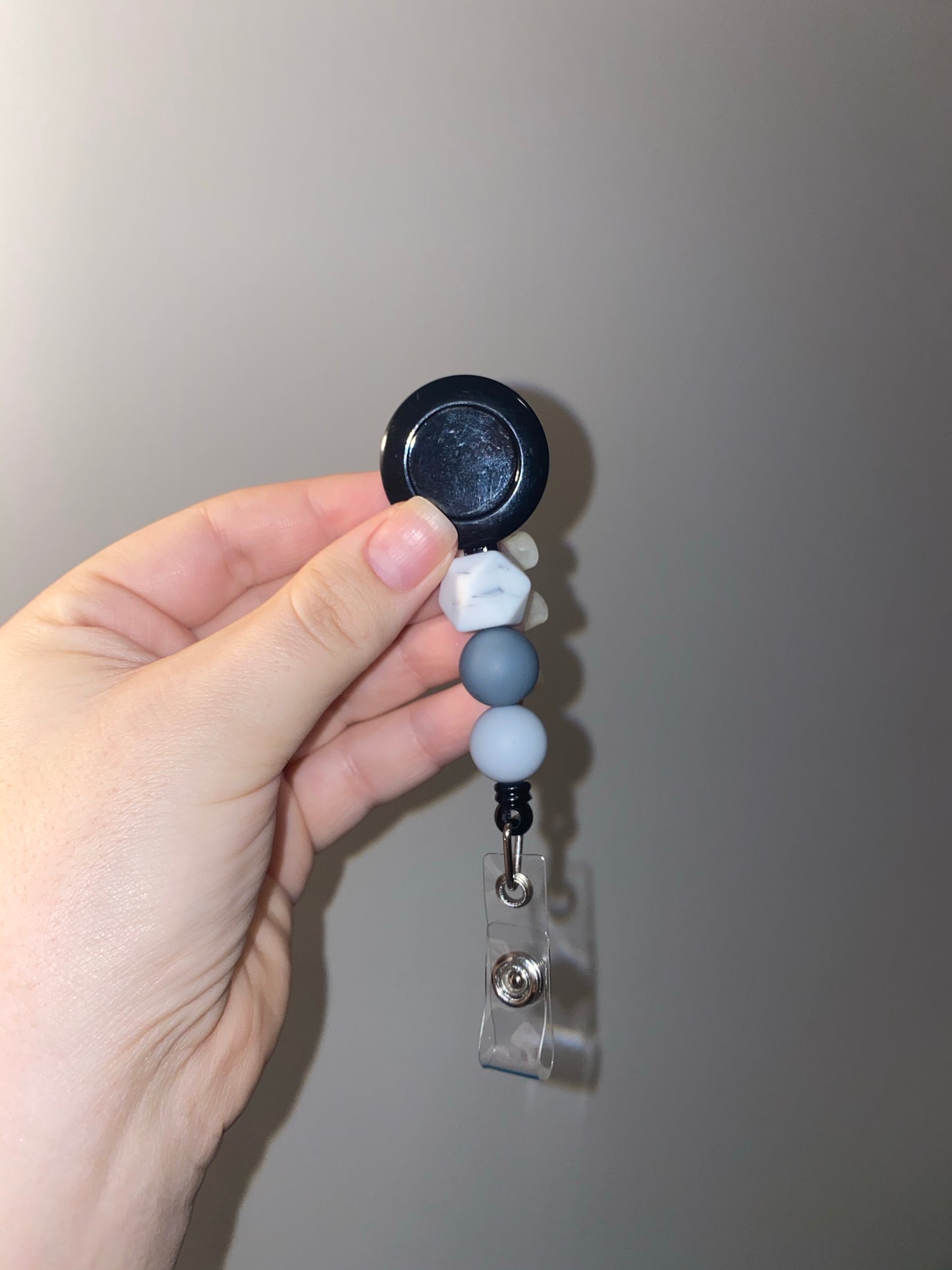 Marble Badge Reel