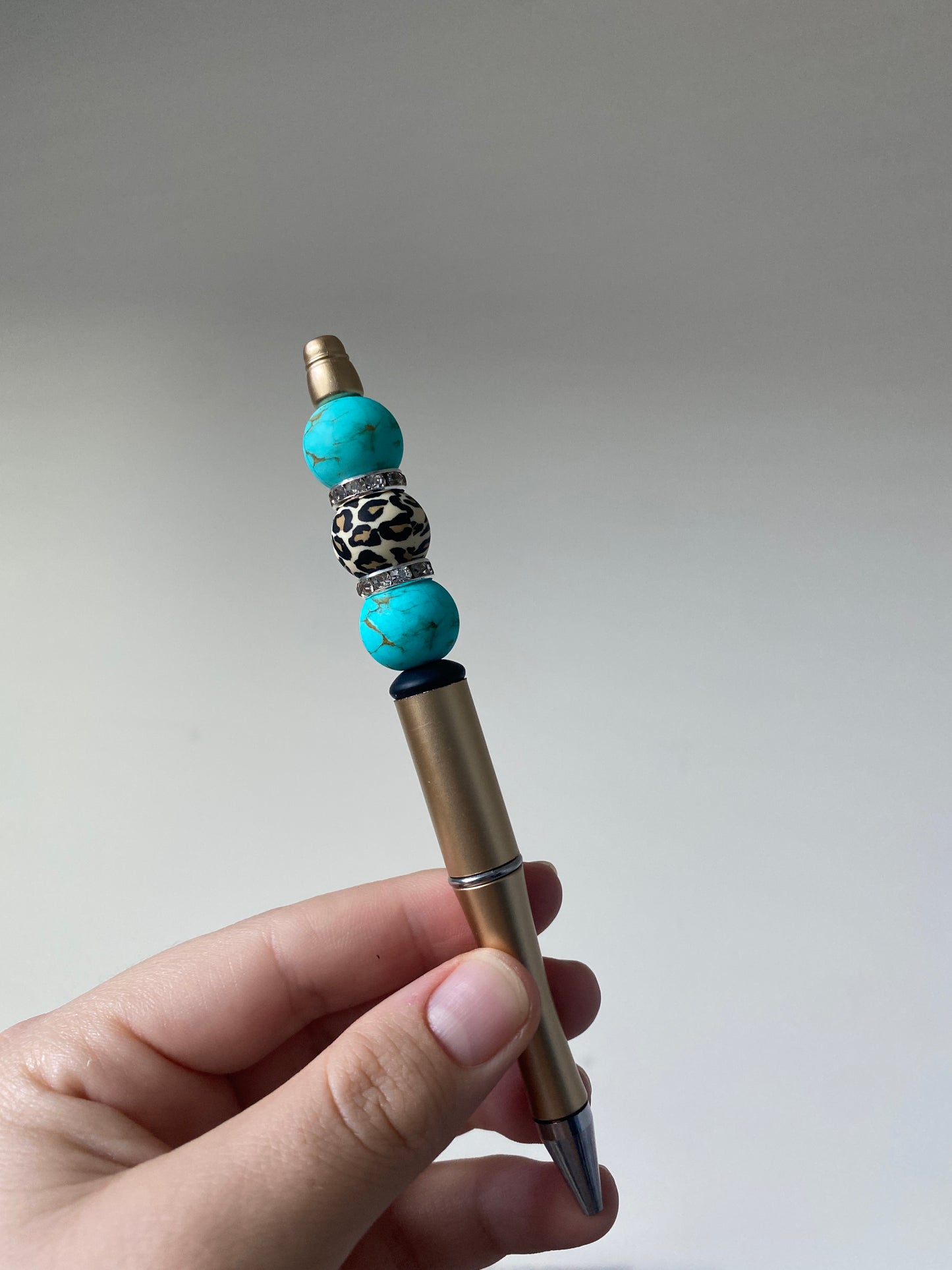 Leopard Stone Pen
