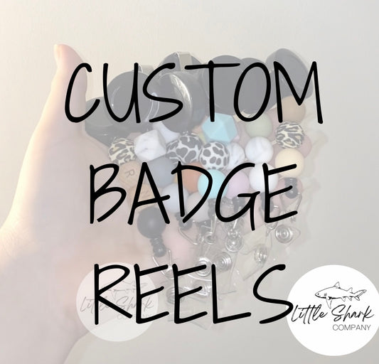 Badge Reel Customizable