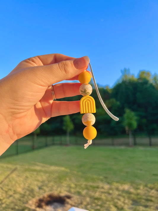 Floral Rainbow Bookmark