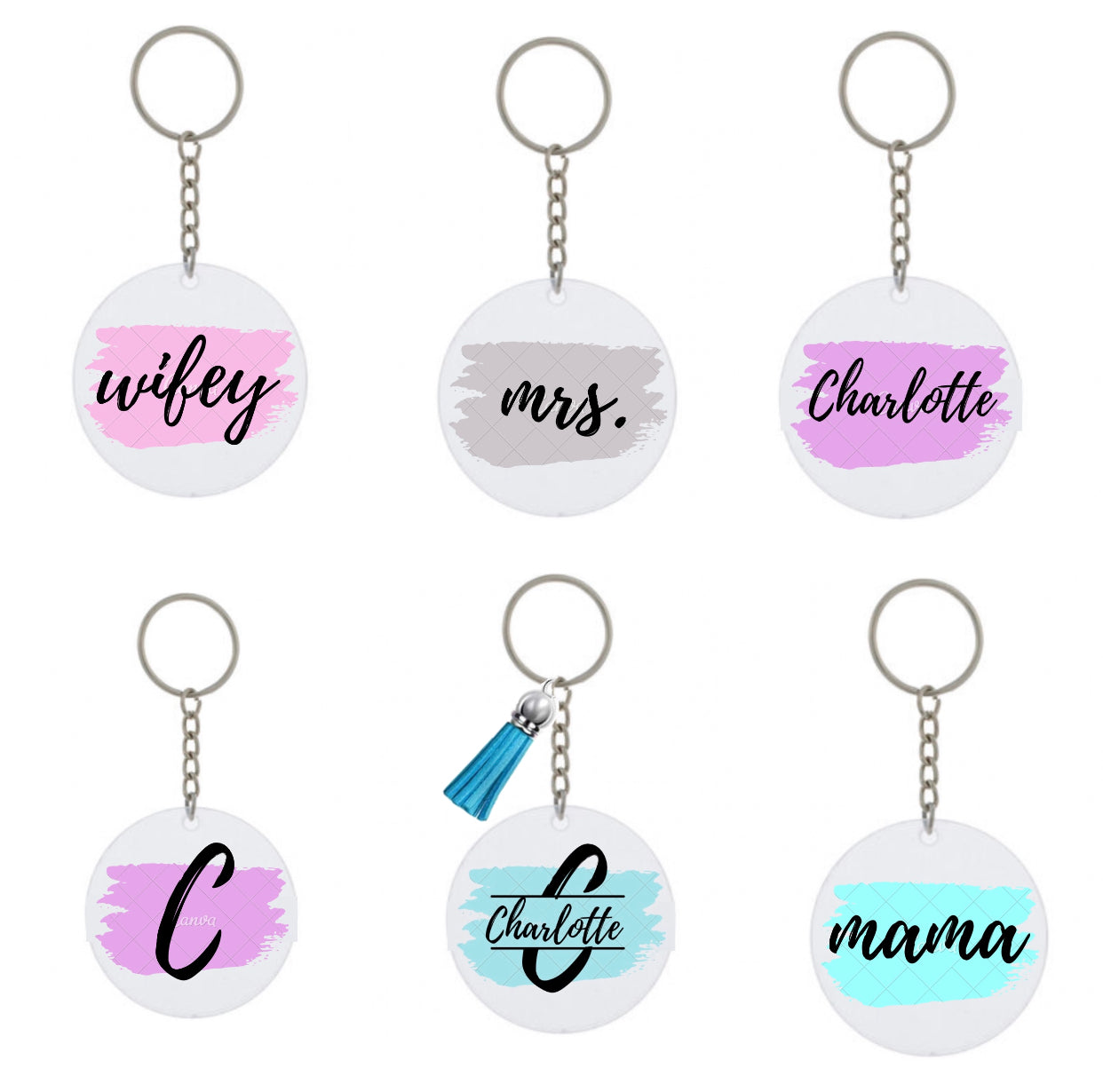 Acrylic Keychains - READ DESCRIPTION