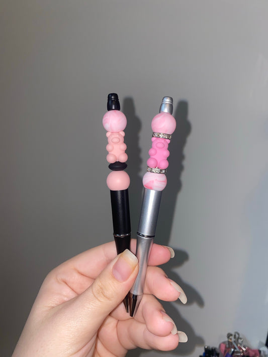 Hot Pink Gummy Pen