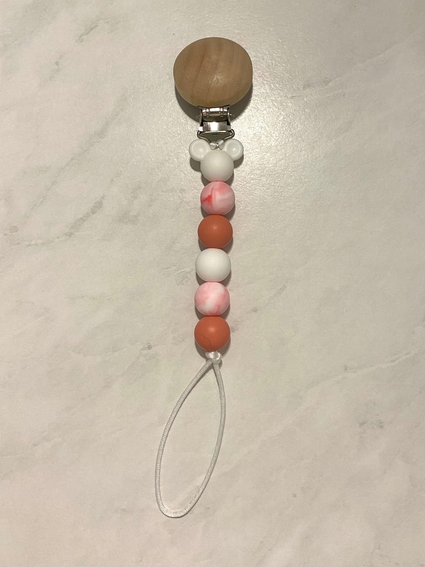 Mouse Mini Pacifier Clips