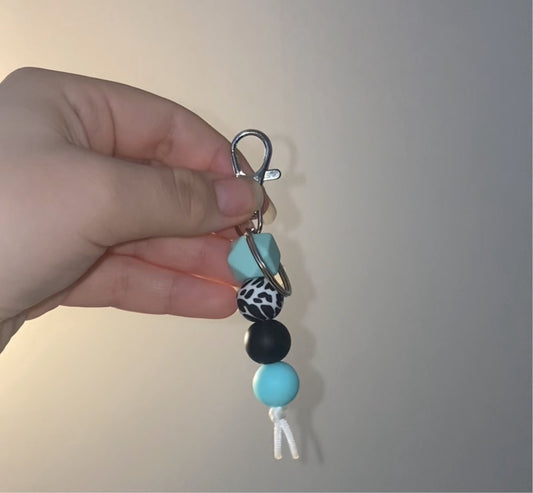 Sunny Skies Cow Mini Keychain