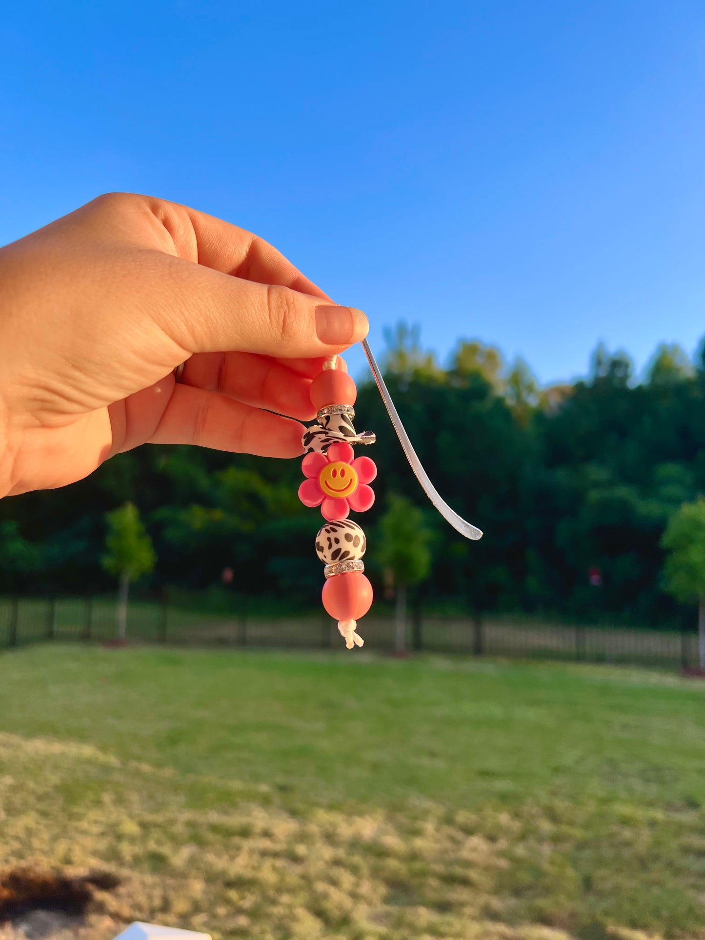 Cowboy Retro Smiley Bookmark