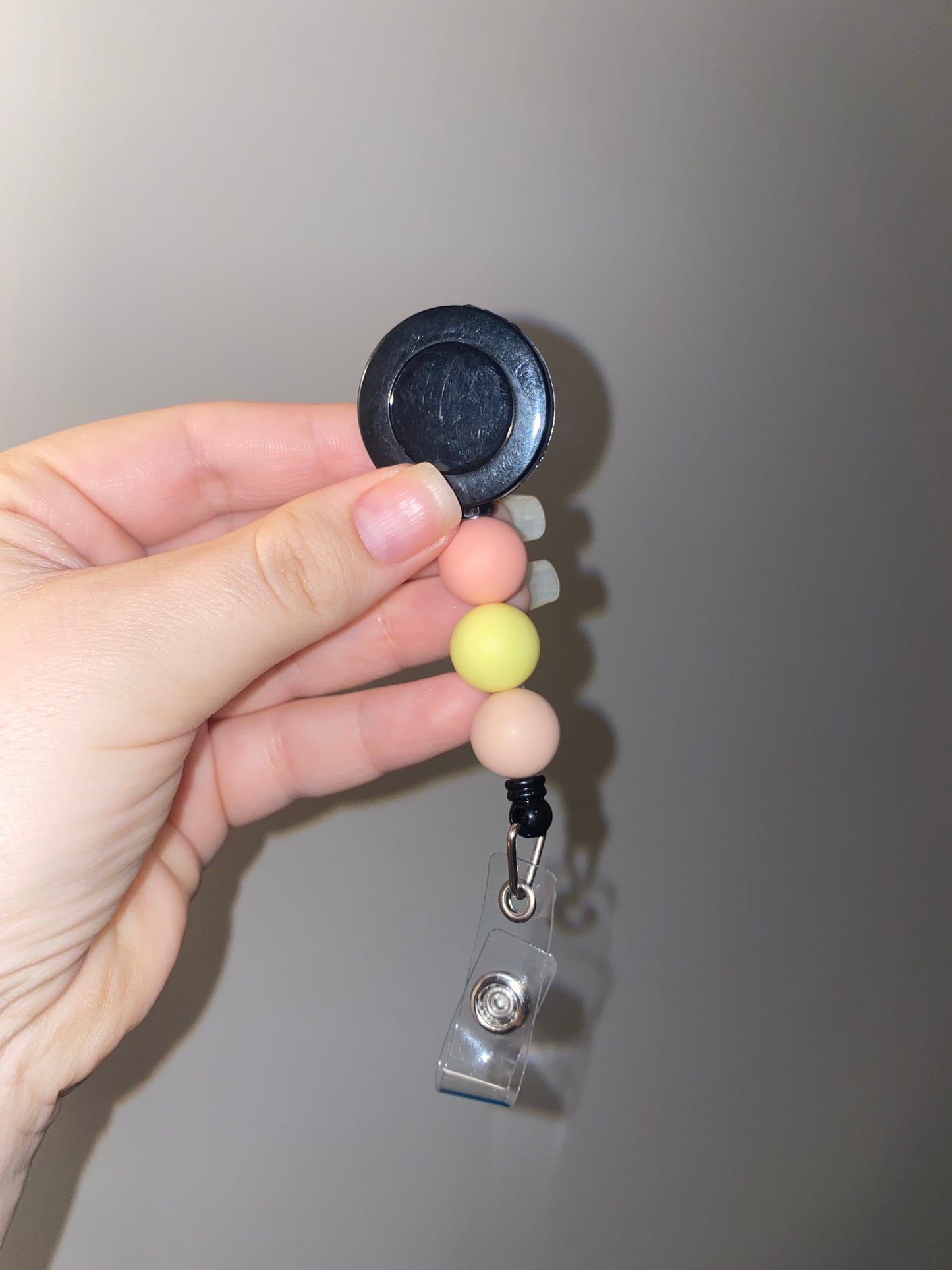 Summer Peaches Badge Reel