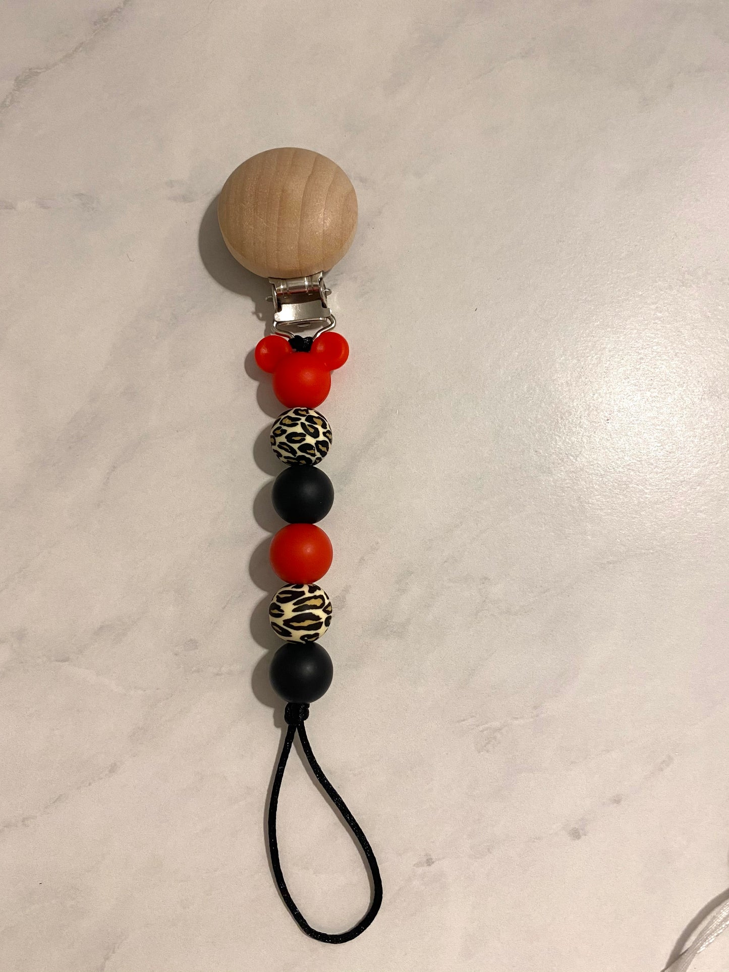 Mouse Mini Pacifier Clips