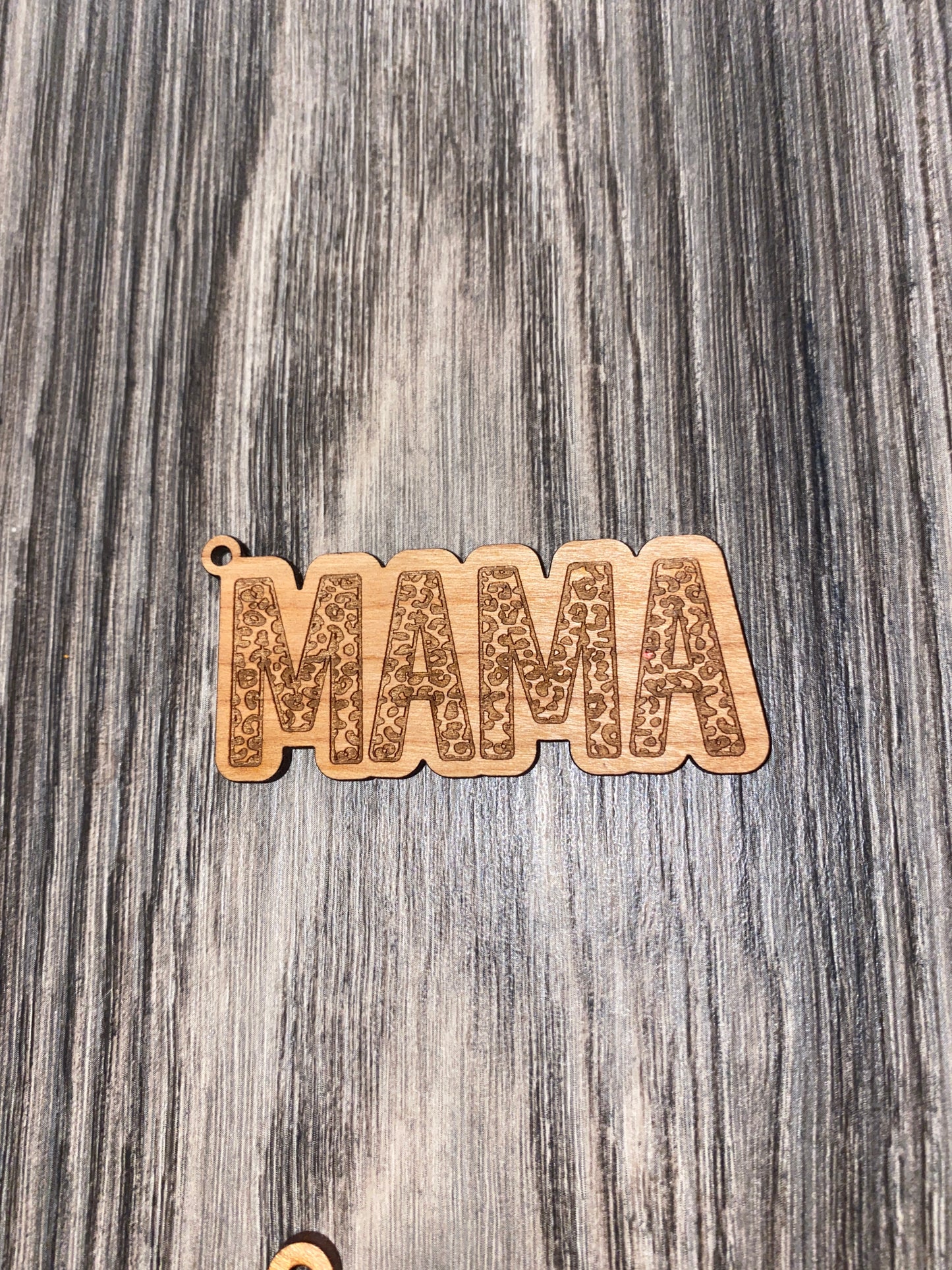 Wooden Keychain Tags